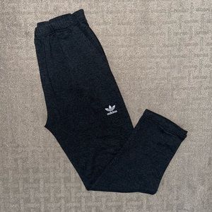 grey Adidas sweatpants